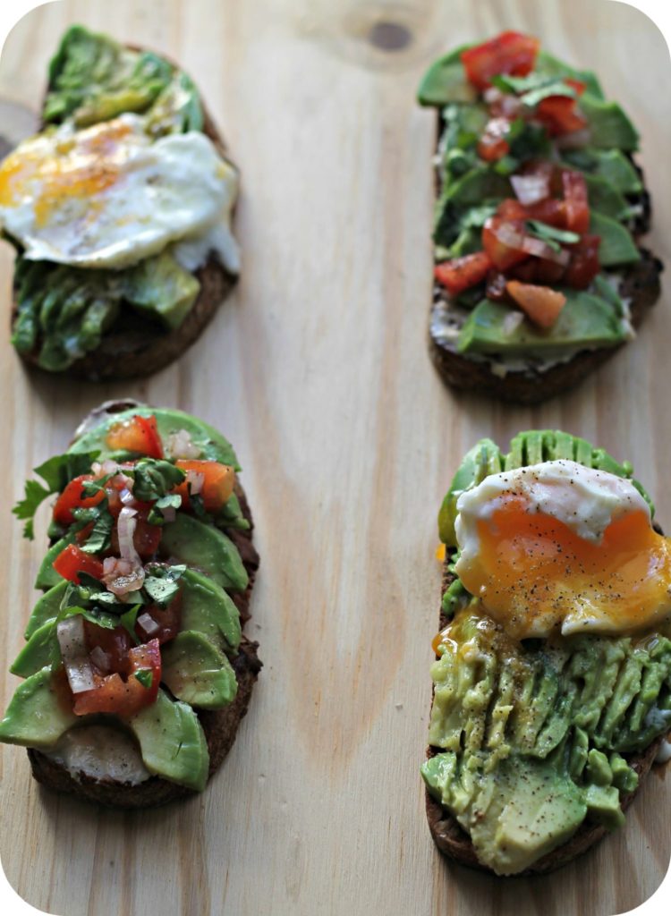 tartines avocat - the funky fresh project