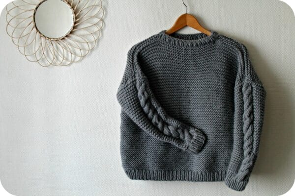 kit pull tricot classic sweater we are knitters - the funky fresh project - blog