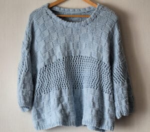 The Funky fresh Project - patron tricot pull laine Brume Phildar
