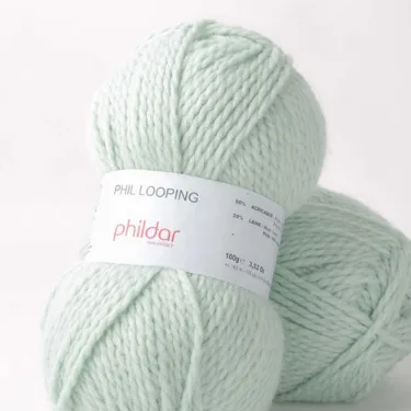 Pelote De Laine Phil Looping Anisade - Acrylique/Laine, Aiguille 6 - Neuve, Made In France