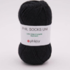 tricot de chaussettes phildar noir the funky fresh project