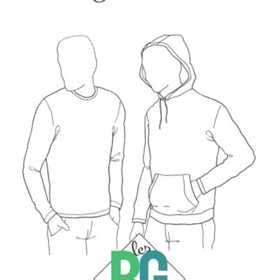 Patron de couture sweat homme les BG - Le décontracté