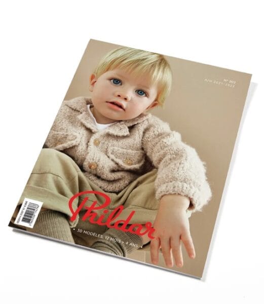 CATALOGUE TRICOT PHILDAR N° 411 ENFANT AUTOMNE HIVER 2004 PITCHOUN