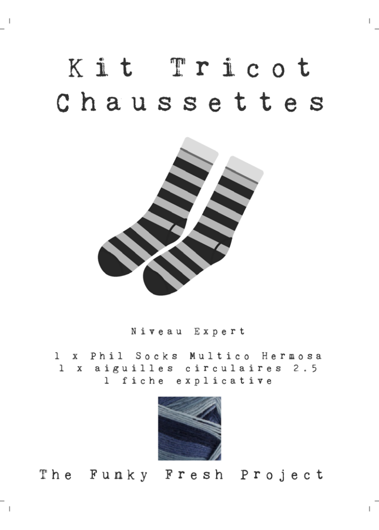 kit tricot chaussettes phildar