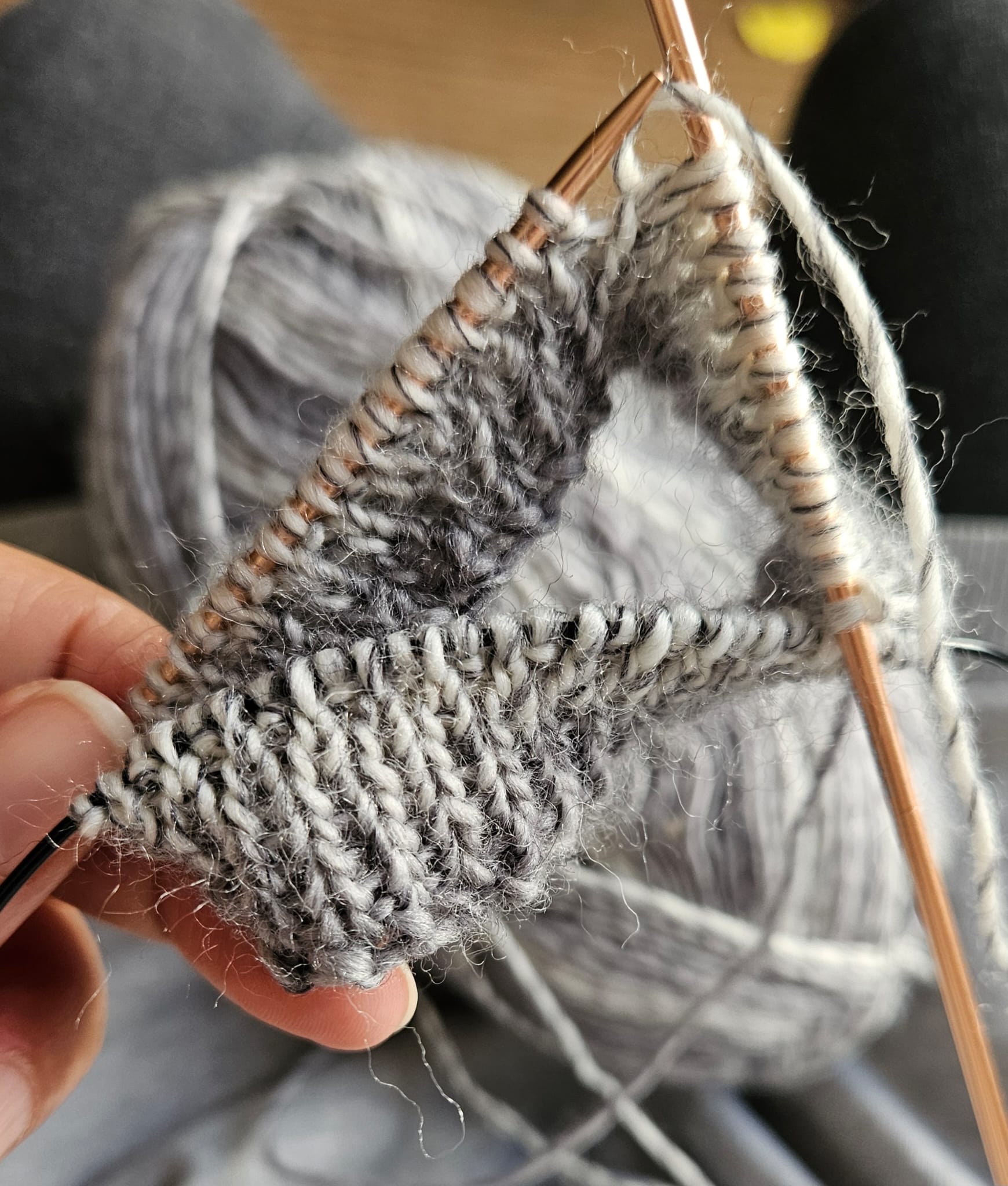 tricot laine a chaussettes fil socks multico