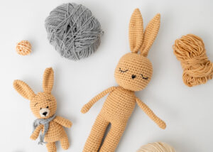 kit crochet lapin pour pâques