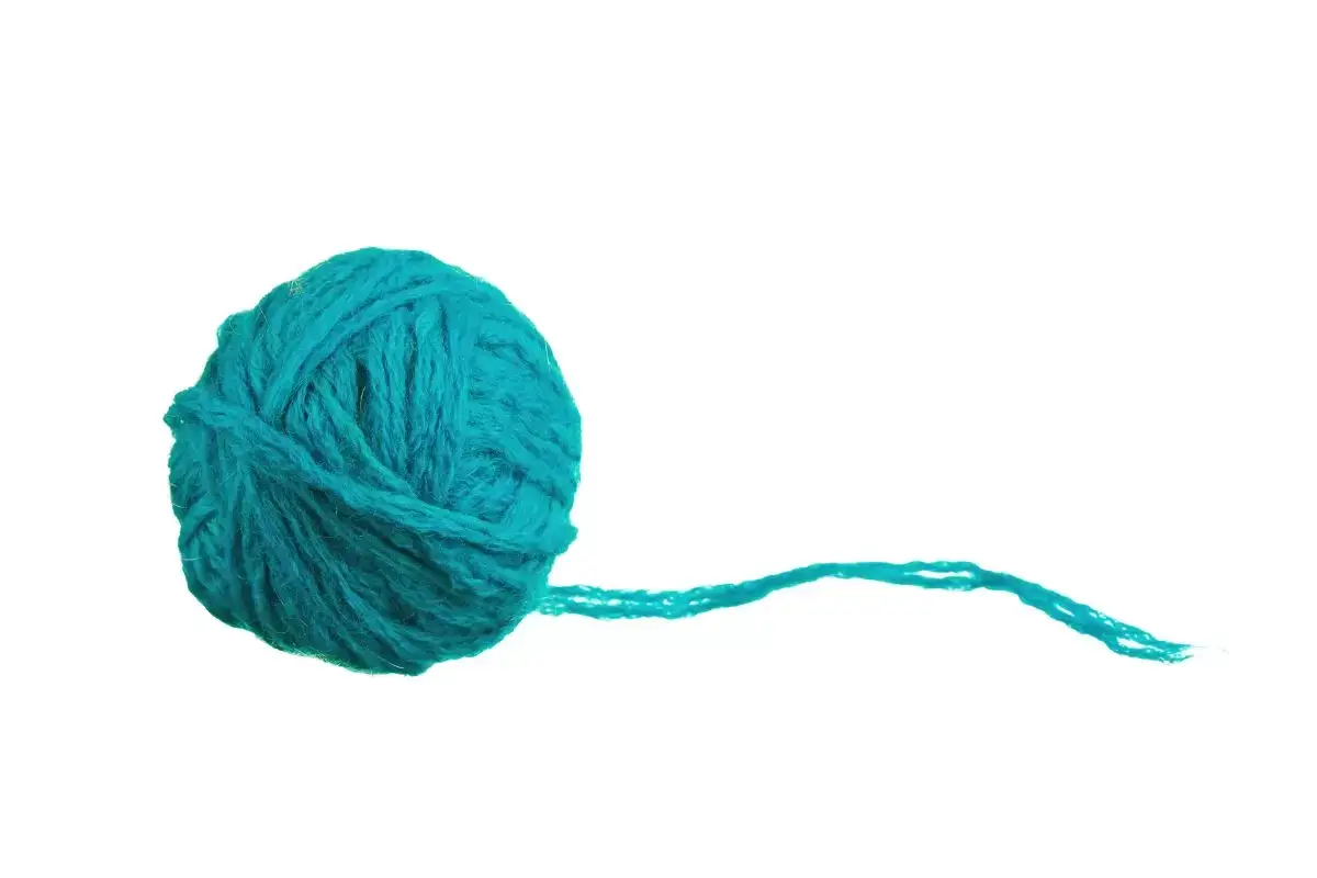 une pelote de laine 